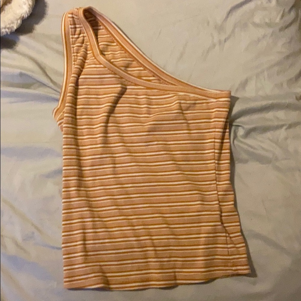 One shoulder tank top